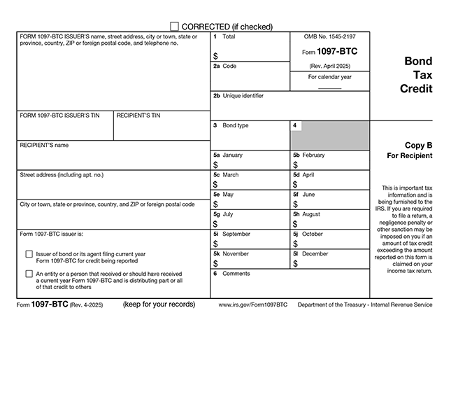  Form 1097-BTC