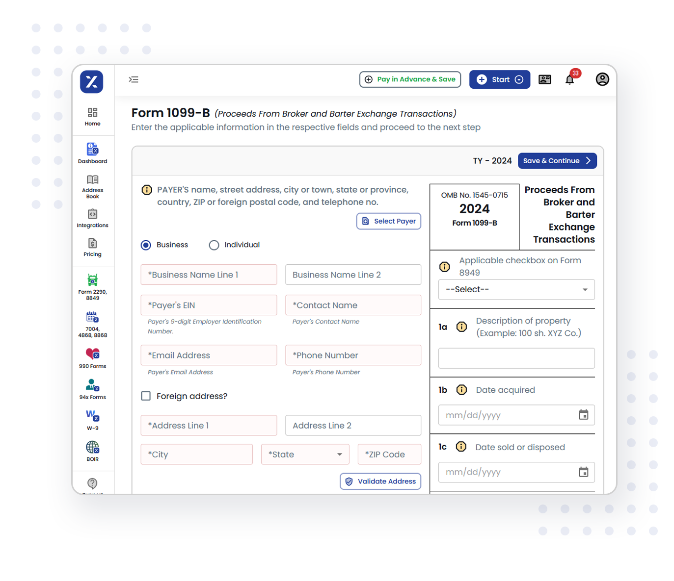 3 Simple Steps to Complete Your Form 1099-B E-filing