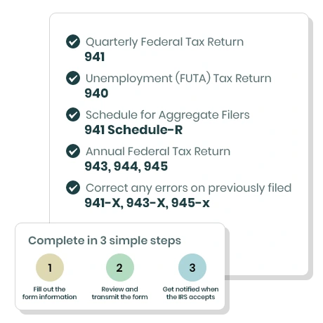 Employment Tax Forms