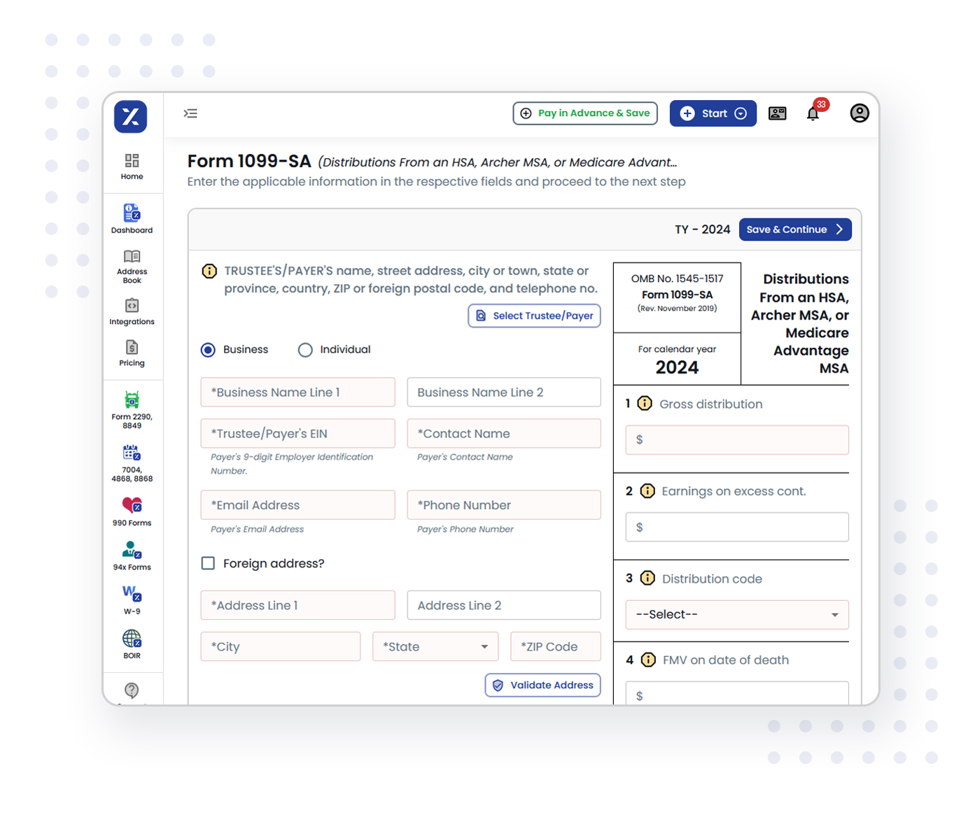 3 Simple Steps to Complete Your Form 1099-SA E-filing